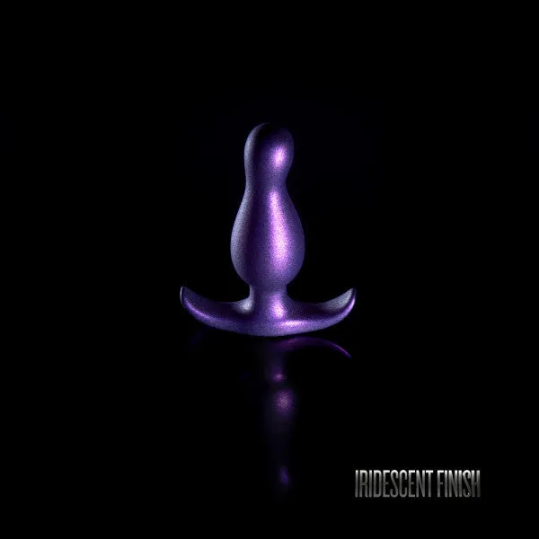 Anal Blush Matrix First Time Flexible Silicone Butt Plug Galactic Purple