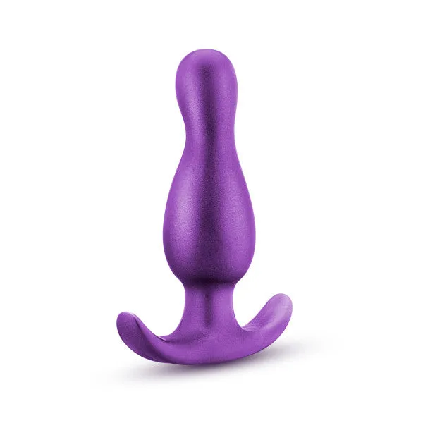 Anal Blush Matrix First Time Flexible Silicone Butt Plug Galactic Purple