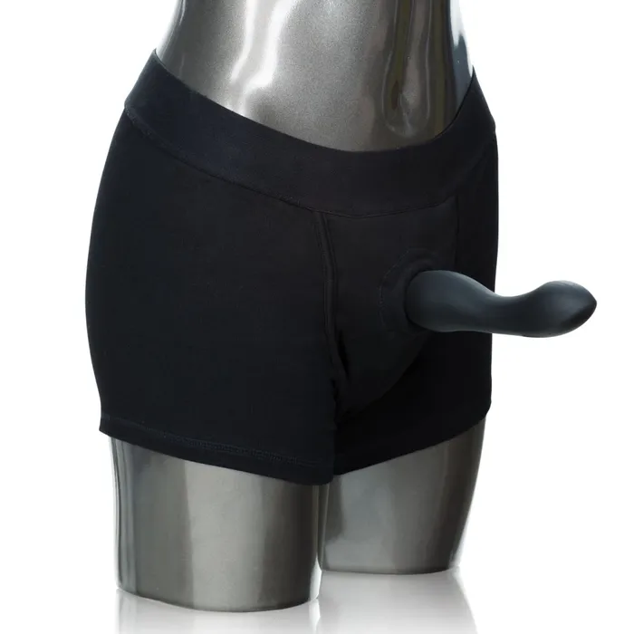 Anal CalExotics Packer Gear Black Boxer Packing Harness Size XS XL