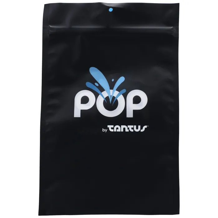 Anal Pop 7 Inch Silicone Squirting Dildo Blue Tantus