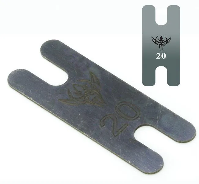Anal Precision 020 Thick Blue Carbon Steel Back Spring