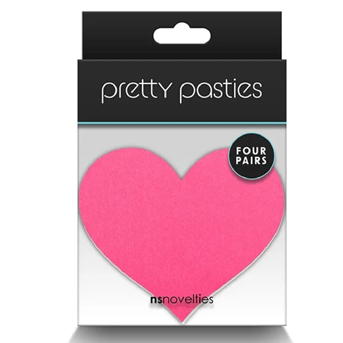 Anal Pretty Pasties Hearts in Pinks and Blues Set of 4 NS Novelties