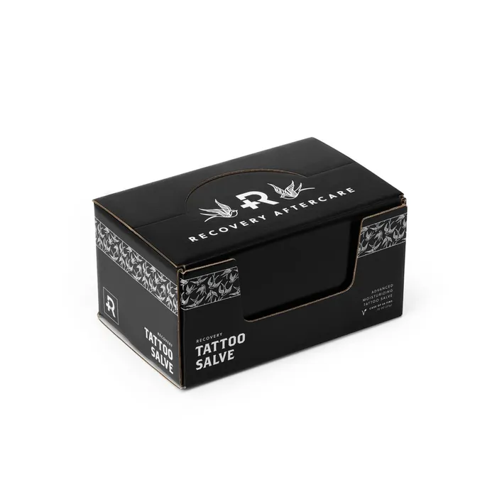 Anal Recovery Recovery Aftercare Tattoo Salve Display Case of 24 75oz Tins