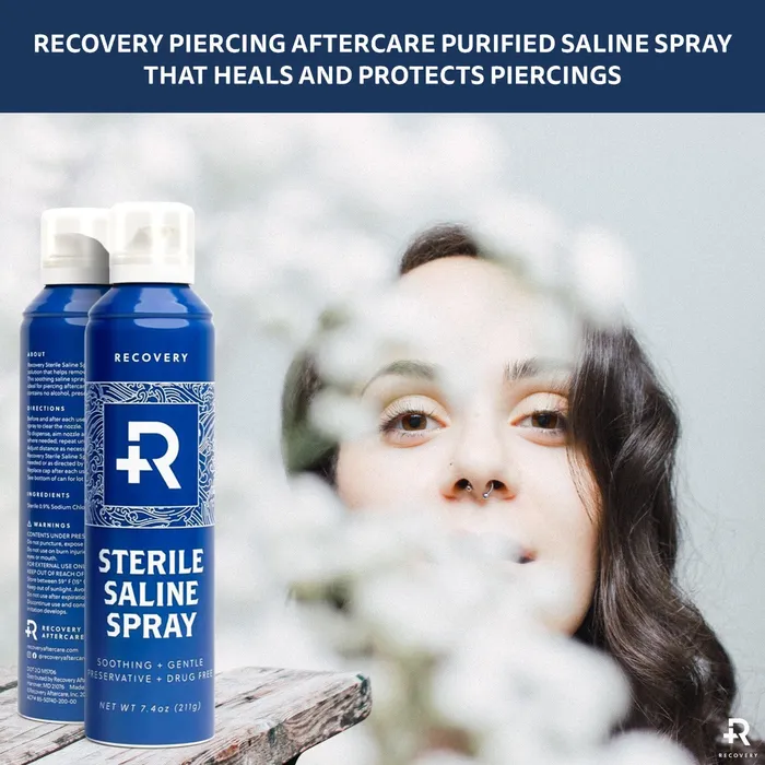 Anal Recovery Recovery Sterilized Saline Wash Spray 74oz Case of 36 Spray Cans
