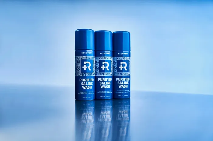 Anal Recovery Recovery Sterilized Saline Wash Spray 74oz Case of 36 Spray Cans