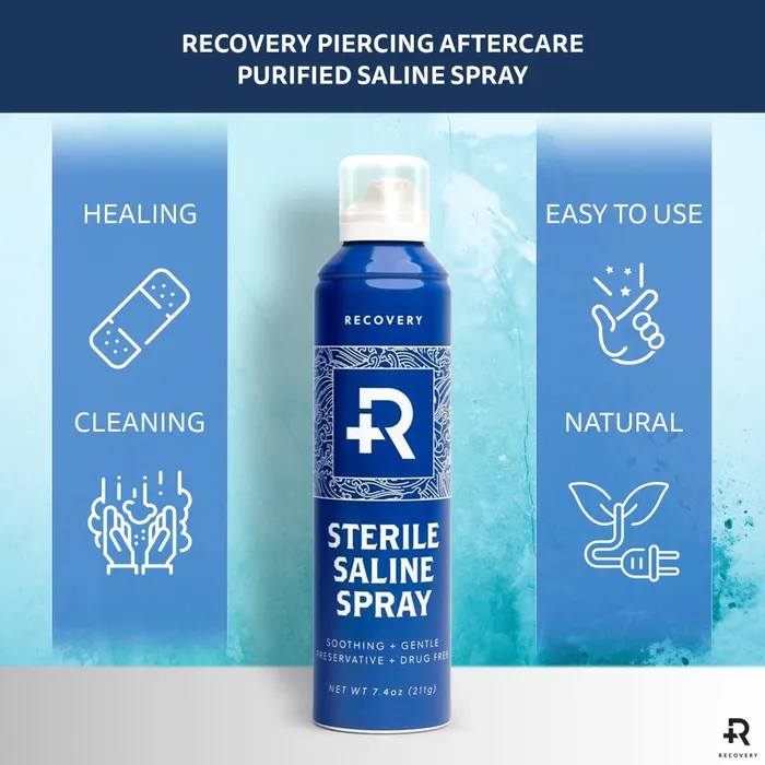 Anal Recovery Recovery Sterilized Saline Wash Spray 74oz Case of 36 Spray Cans