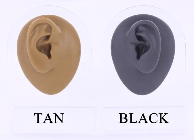Anal Silicone Right Ear Display Black Body Bit Version 1 Painful Pleasures