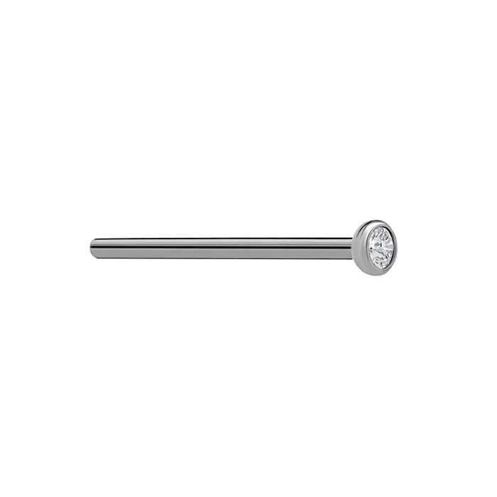 Anal Tilum 20g Titanium Fishtail w Martini BezelSet Jewel Price Per 1 Tilum