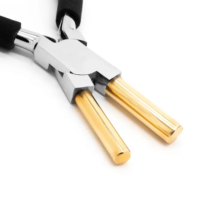 Bail Forming Pliers 714 with Brass Tips and Black Grip Pierced Tools Male Sex Toys