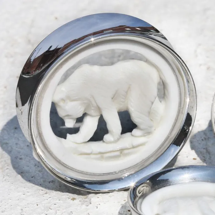 BEAR Insert Bone SYNTHESIS PLUGS Double Flare Steel 20mm 34mm Price Per 1 Elementals Organics Dildos