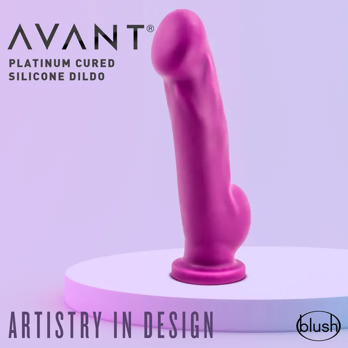 Blush Dildos Ergo Silicone Suction Cup 75 Inch Dildo Magenta