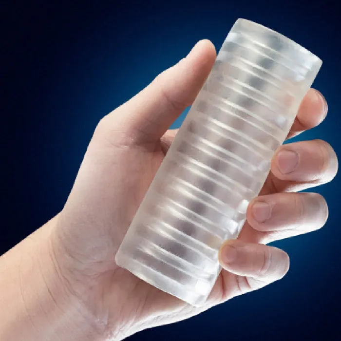 Blush Male Sex Toys Rize Ribz Self Lubricating Glow in the Reversible Dark Stroker Blush Male Sex Toys Rize Ribz Self Lubricating Glow in the Reversible Dark Stroker