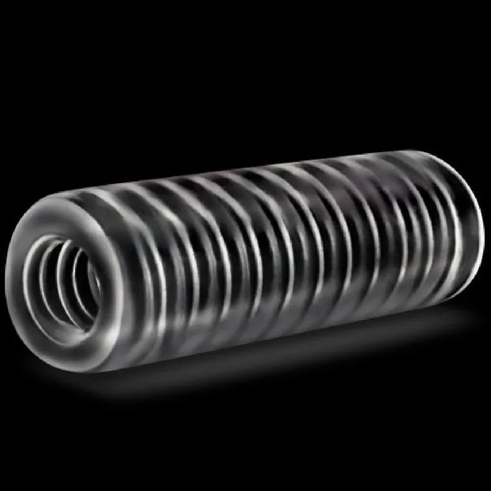 Blush Male Sex Toys Rize Ribz Self Lubricating Glow in the Reversible Dark Stroker