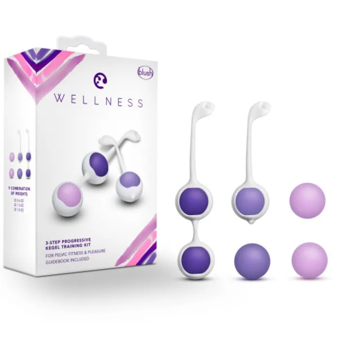 Blush Wellness Kegel Ball Training Kit for Pelvic Floor Health Male Sex Toys Blush Wellness Kegel Ball Training Kit for Pelvic Floor Health Male Sex Toys