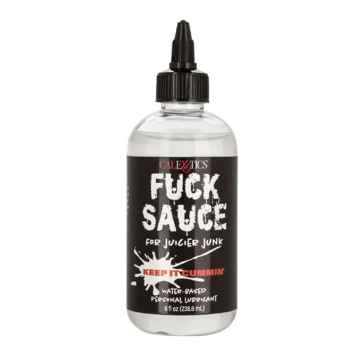 CalExotics Female Sex Toys Fuck Sauce Cum SiliconeWater Based Hybrid Lubrican 8 oz CalExotics Female Sex Toys Fuck Sauce Cum SiliconeWater Based Hybrid Lubrican 8 oz