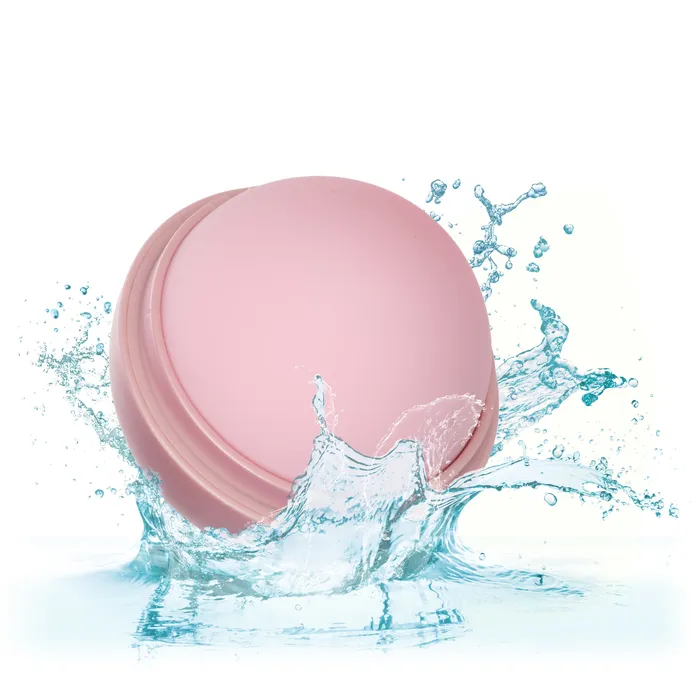 CalExotics Female Sex Toys Opal Smooth Discreet Ultra Powerful External Vibrator with Lid Pink