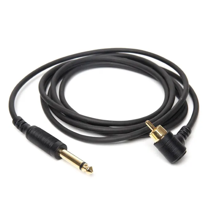 Critical Tattoo Anal Critical Standard 90 Degree RCA cord 6 Black