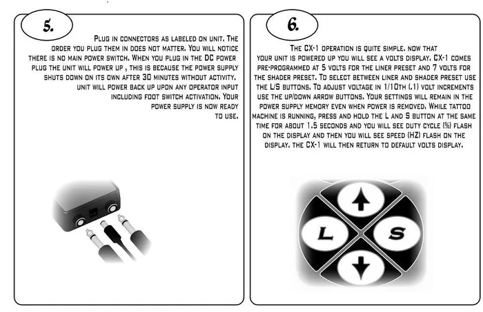 Critical Tattoo Male Sex Toys Critical Tattoo CX1 Generation 2 Micro Power Supply