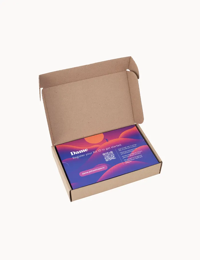 Dame Products Gonorrhea Chlamydia STI Kit 3 Site Couples