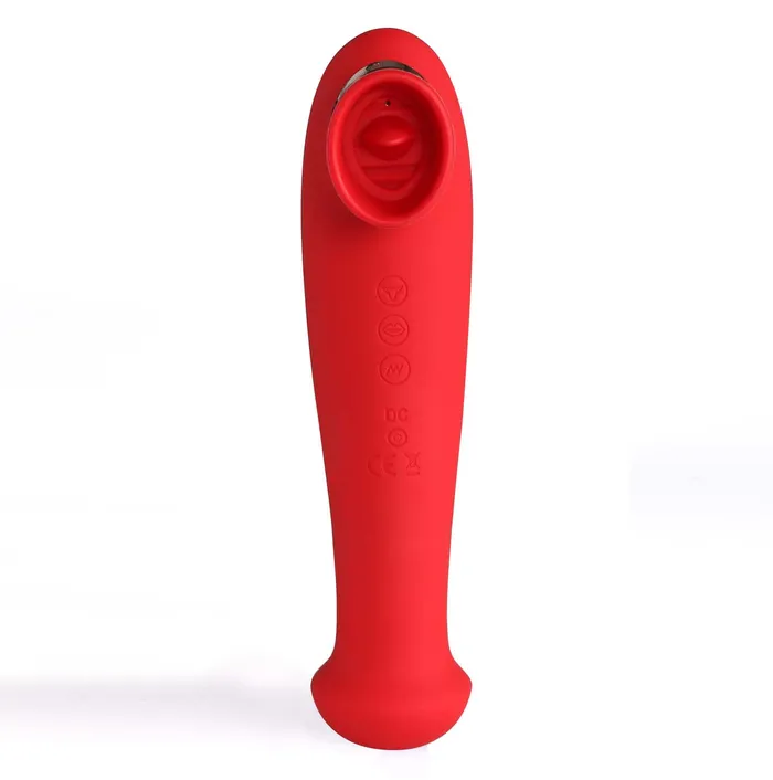 DESTINY 15Function Rechargeable Suction Vibration 3 Motors Red Maia Toys Vibrators