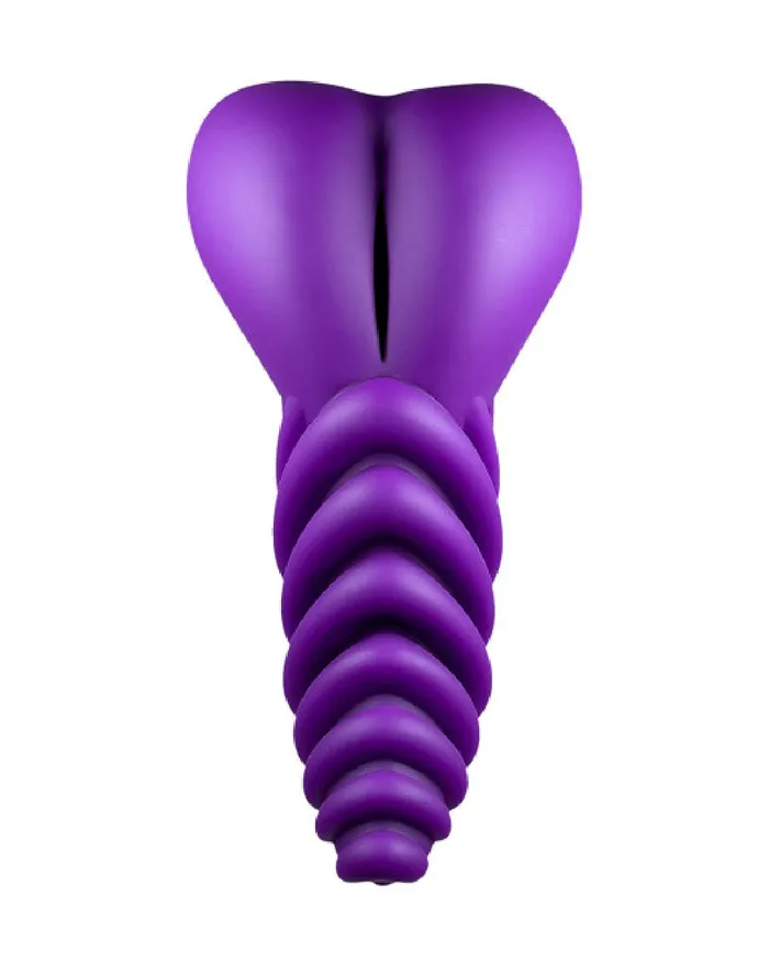 Dildos Bananapants Luvgrind Soft Silicone Stroker Grinder and Dildo Base Purple Dildos Bananapants Luvgrind Soft Silicone Stroker Grinder and Dildo Base Purple