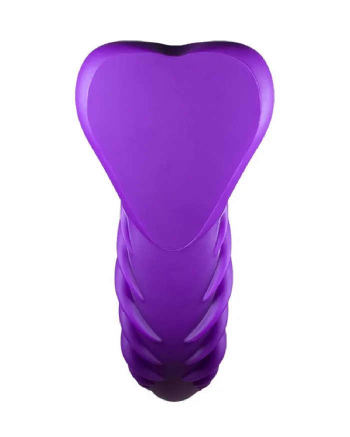 Dildos Bananapants Luvgrind Soft Silicone Stroker Grinder and Dildo Base Purple
