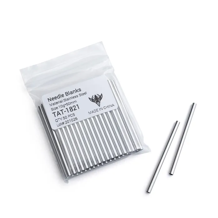 Dildos Precision Precision 10g Stainless Steel Needle Blanks Bag of 50