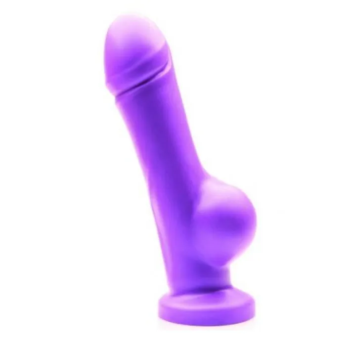 Dildos Tantus Tantus Destiny Super Soft 7 inch Silicone Dildo Purple