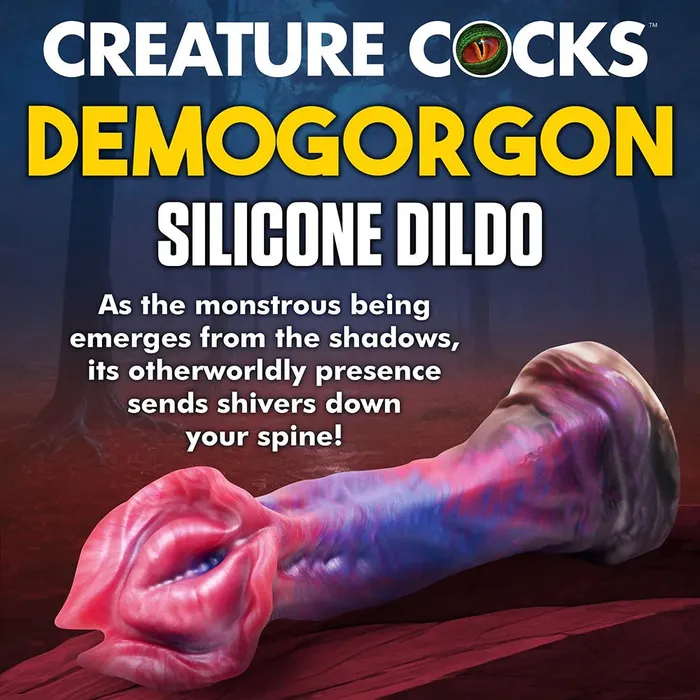Dildos XR Brand Creature Cocks Demogorgon Silicone Dildo