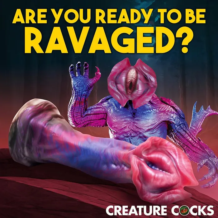 Dildos XR Brand Creature Cocks Demogorgon Silicone Dildo