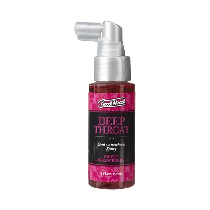 Doc Johnson Enterprises Male Sex Toys Good Head Deep Throat Oral Spray 6 Flavors