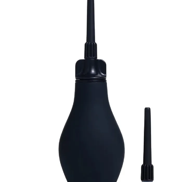 Du Anal Du Premium Silicone Douche Black