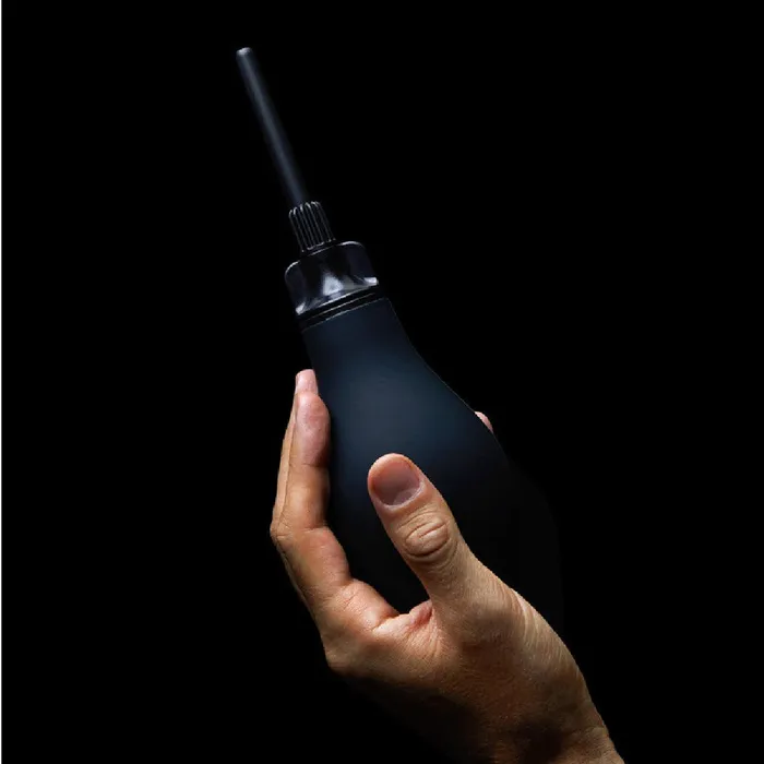 Du Anal Du Premium Silicone Douche Black