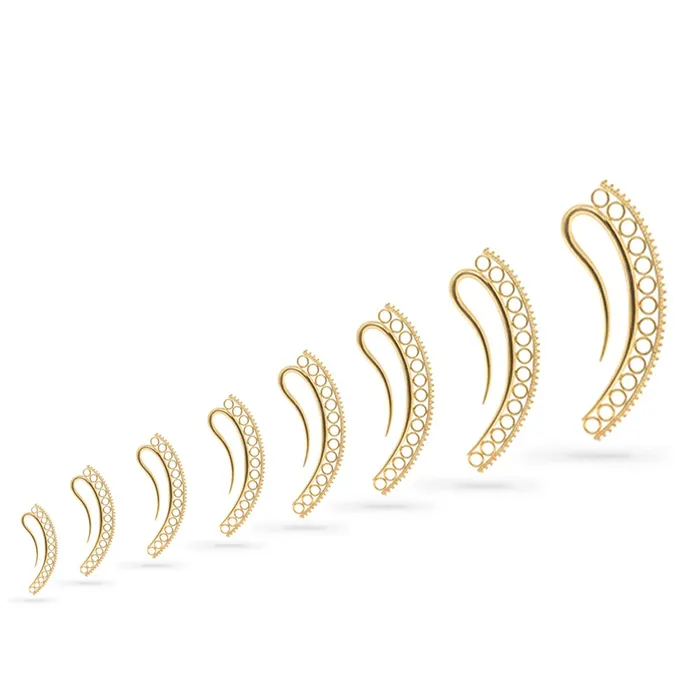 Elementals Organics Female Sex Toys Indian Mehndi Curved Hanger Price Per 1