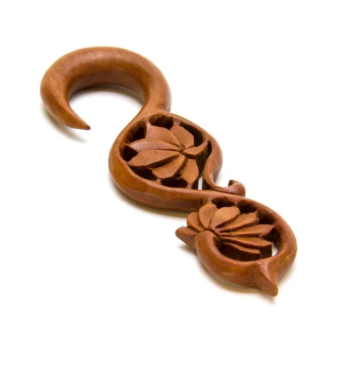 Elementals Organics Vibrators Adaptation Lotus Saba Wood Hanger Price Per 1