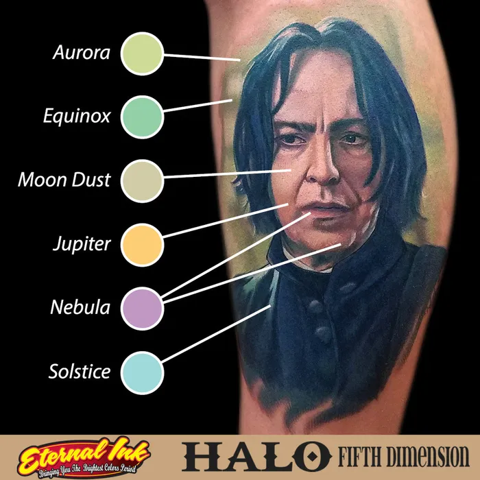 Eternal Female Sex Toys Halo Fifth Dimension Set of 12 1oz Bottles Eternal Tattoo Ink