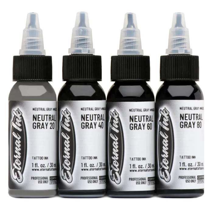 Eternal Ink Neutral Gray Ink Set Four 1 fl oz Bottles Price Per 1 Eternal Anal