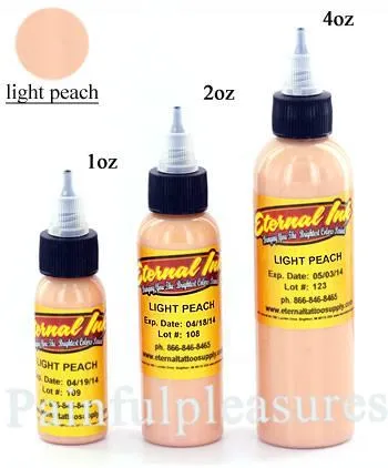 Eternal Male Sex Toys Light Peach Eternal Tattoo Ink Pick Your Size