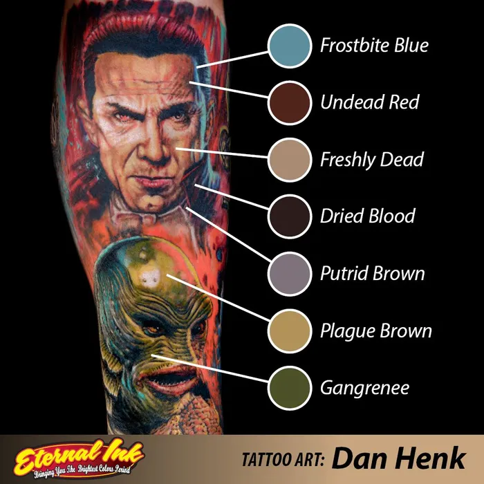 Eternal Vibrators Frostbite Blue Eternal Tattoo Ink Pick Your Size