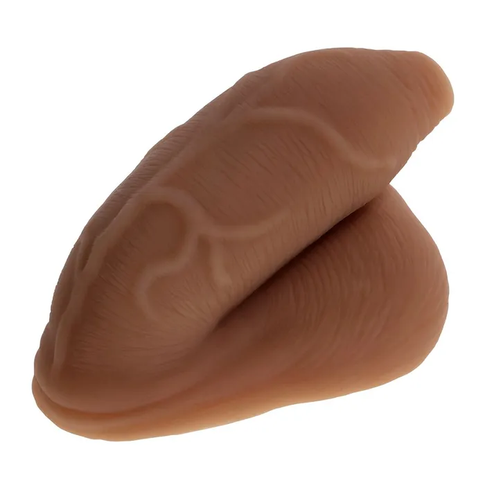 Evolved Novelties Dildos The Uncircumcised Packer Dark Tone