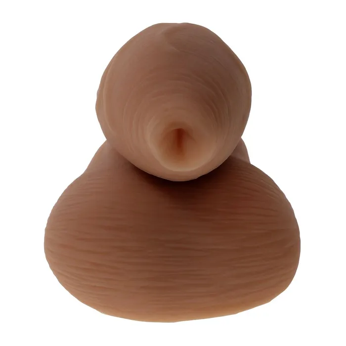 Evolved Novelties Dildos The Uncircumcised Packer Dark Tone