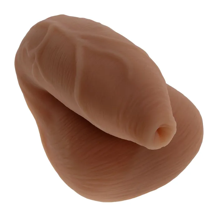 Evolved Novelties Dildos The Uncircumcised Packer Dark Tone