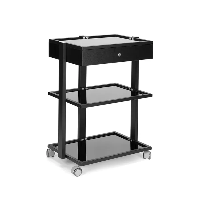 Fellowship Supply Co Anal Fellowship Rolling Cart Black