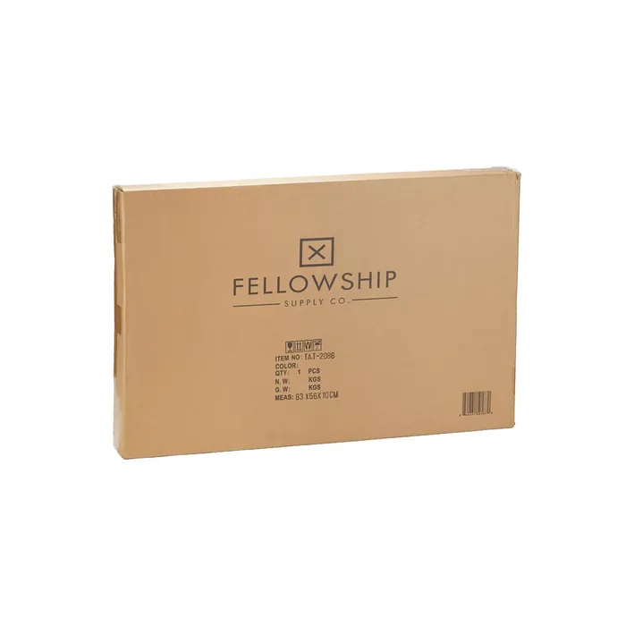 Fellowship Supply Co Anal Fellowship Rolling Cart Black