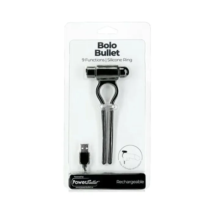 Female Sex Toys BMS Enterprises Power Bullet Bolo Adjustable Cockring W Rechargeable Vibrating Bullet Female Sex Toys BMS Enterprises Power Bullet Bolo Adjustable Cockring W Rechargeable Vibrating Bullet