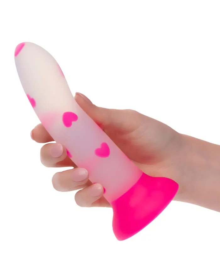 Female Sex Toys CalExotics Glow Stick Heart Silicone First Time Glow in the Dark Dildo Female Sex Toys CalExotics Glow Stick Heart Silicone First Time Glow in the Dark Dildo