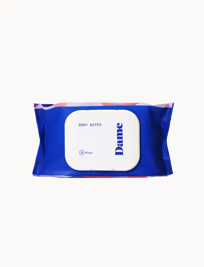 Female Sex Toys Dame Products Body Wipes