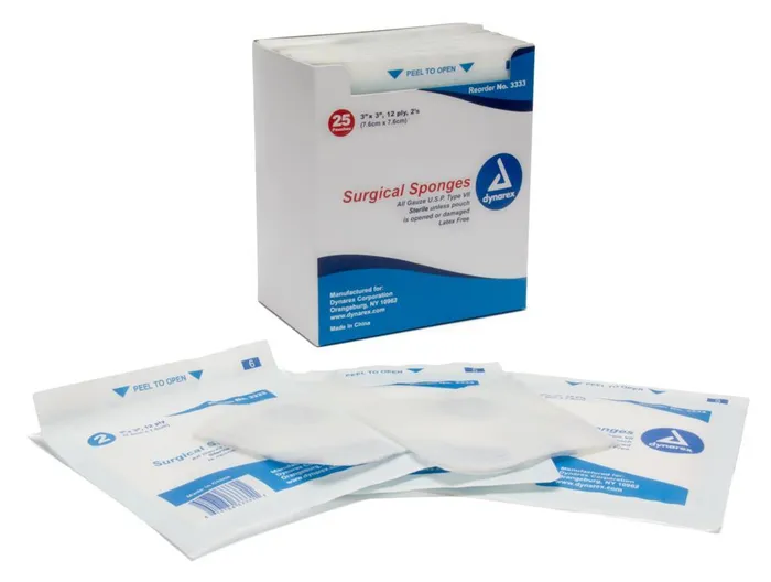 Female Sex Toys Dynarex Dynarex 12 ply 2s Sterile Gauze 3 x 3 One Box of 25 pouches Female Sex Toys Dynarex Dynarex 12 ply 2s Sterile Gauze 3 x 3 One Box of 25 pouches
