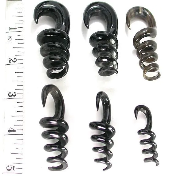 Female Sex Toys Elementals Organics Curly Q Organic Horn Hanger Wholesale Body Jewelry Price Per 1