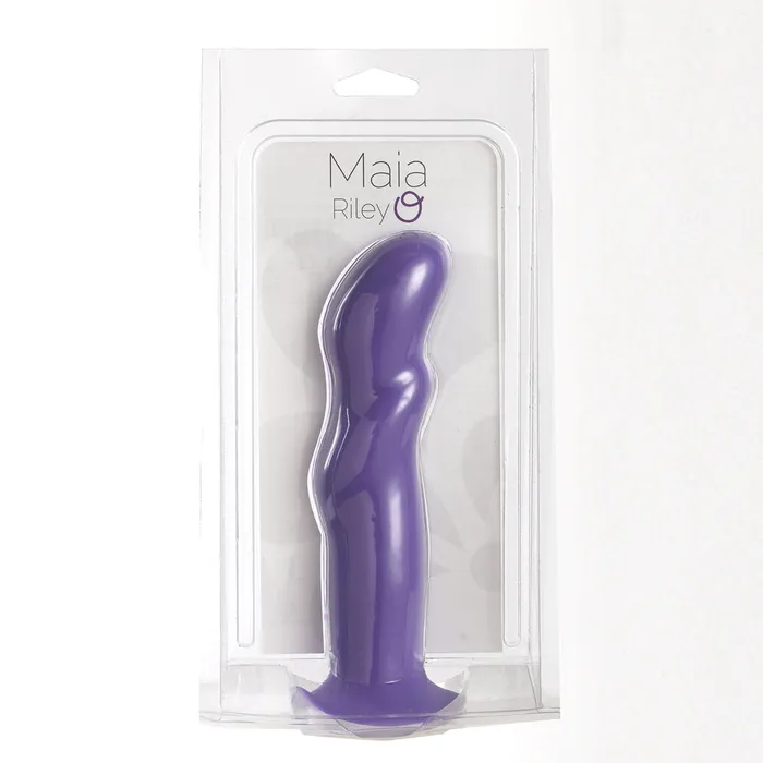 Female Sex Toys Maia Toys RILEY Silicone Swirled Dong PURPLE Harness Compatible Female Sex Toys Maia Toys RILEY Silicone Swirled Dong PURPLE Harness Compatible